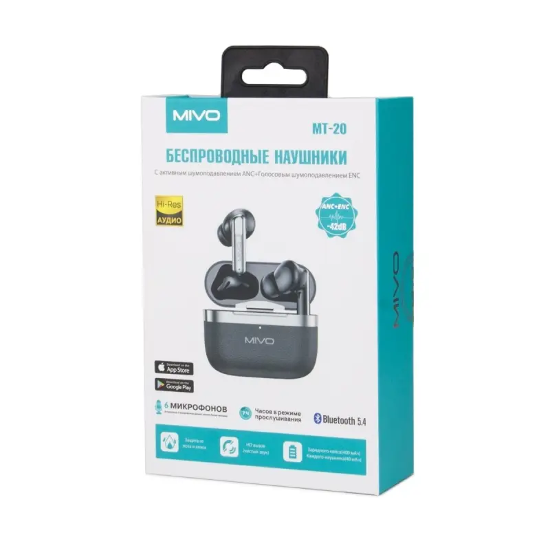 Наушники беспроводные MIVO MT-20