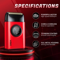 Электрическая бритва Шейвер VGR V-377 Черный