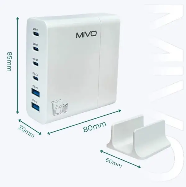 Сетевое зарядное устройство MIVO MP-750Q 75w