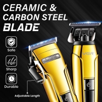 Набор для стрижки волос 3в1 VGR V-694 Желтый Набор для стрижки волос 3в1 VGR V-694 Желтый