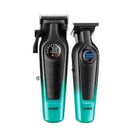 Набор для стрижки волос 2в1 VGR V-196&996 Желтый