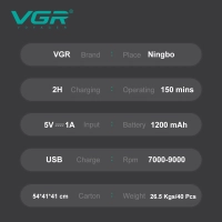 Электрическая бритва Шейвер VGR V-308 Зеленый Электрическая бритва Шейвер VGR V-308 Зеленый