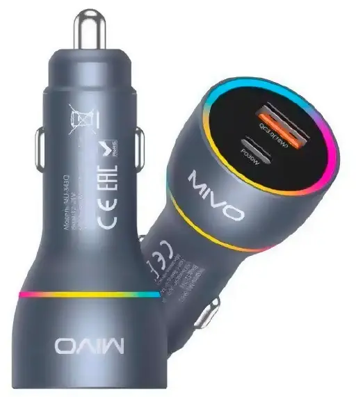 Автомобильное зарядное устройство MIVO MU-343Q