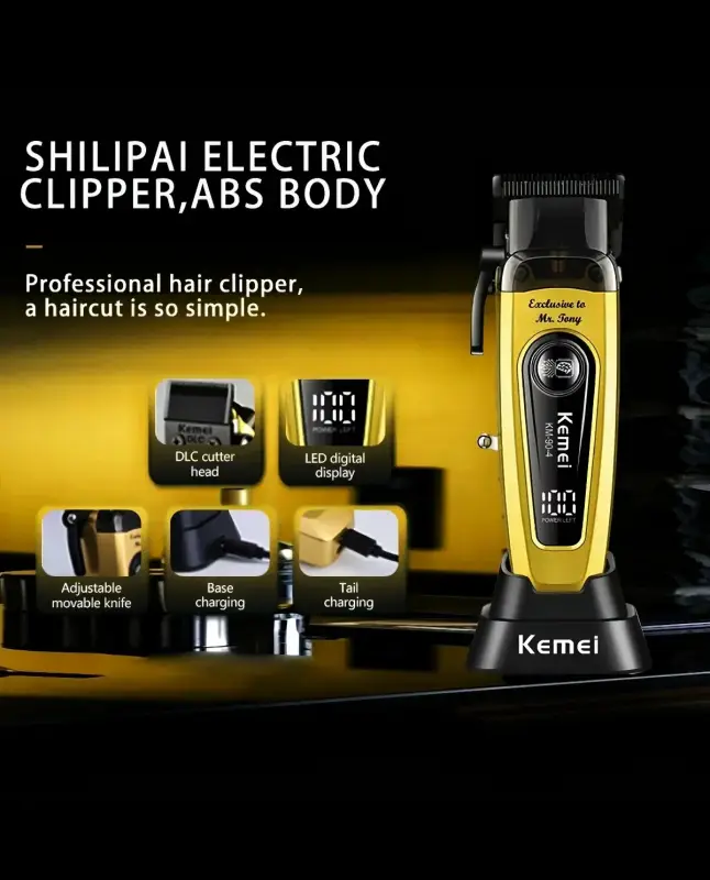 Машинка для стрижки волос KEMEI KM-90-4