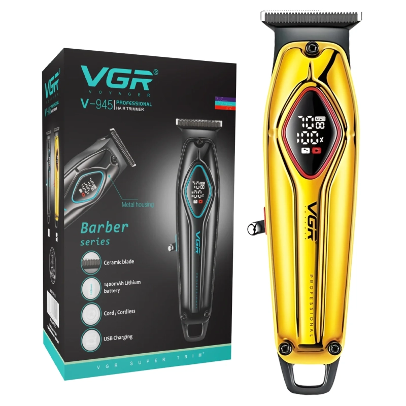 Триммер для стрижки волос VGR V-945 Золотой Триммер для стрижки волос VGR V-945 Золотой