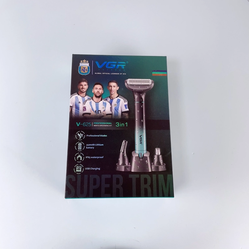 Триммер для стрижки волос Набор 3в1 VGR V-625 Триммер для стрижки волос Набор 3в1 VGR V-625