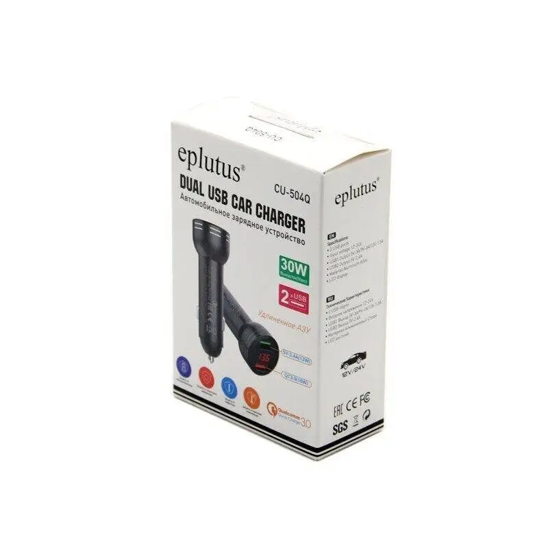 Автомобильное зарядное устройство Eplutus CU-504Q