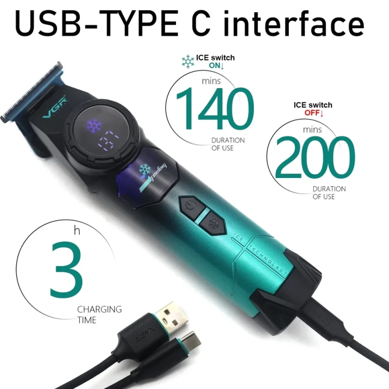 Триммер с охлаждением VGR V-946