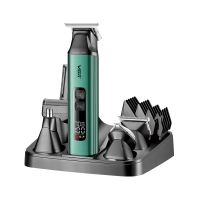 Набор для стрижки волос 14в1 VGR V-117 Зеленый