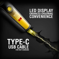 Машинка для стрижки волос VGR V-195 Желтая Машинка для стрижки волос VGR V-195 Желтая