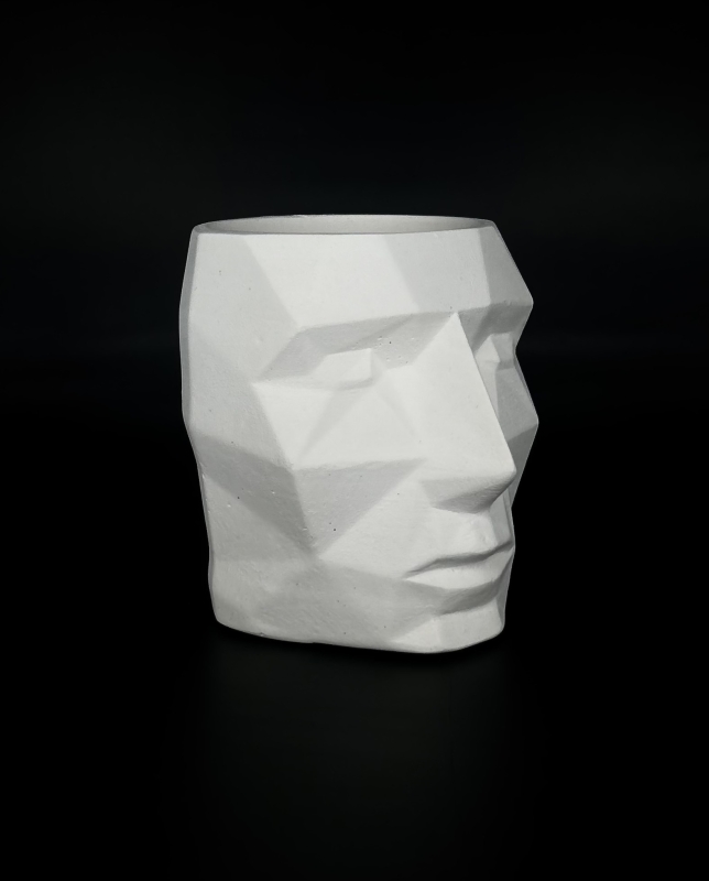 Кашпо Органайзер Геометрическая голова Кашпо Органайзер Геометрическая голова