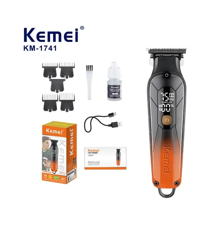 Триммер для стрижки волос KEMEI KM-1741