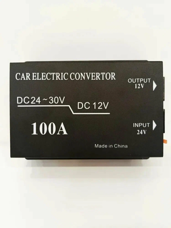 Преобразователь напряжения Инвертор 100A 24V-12V