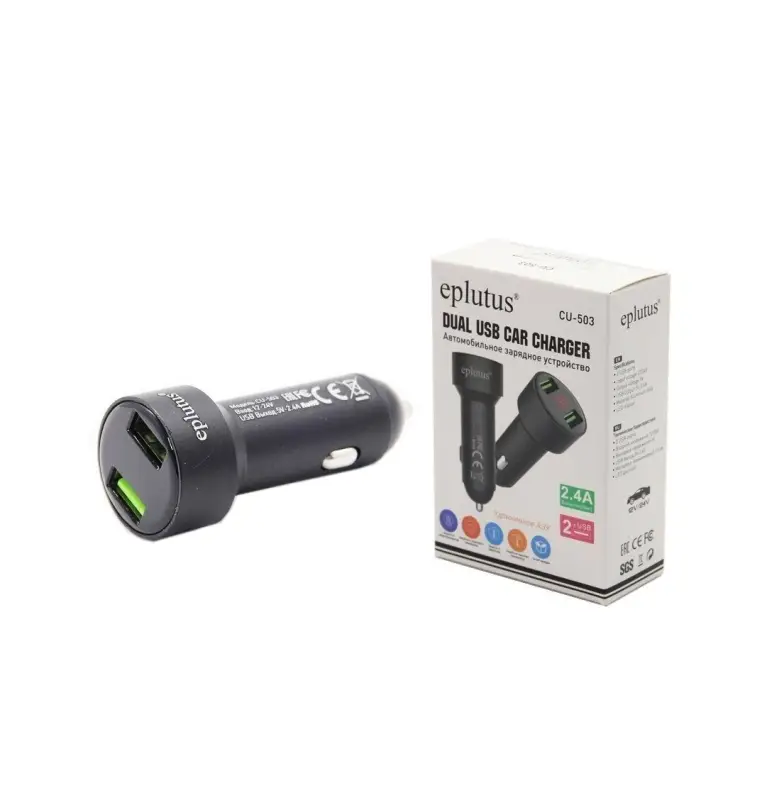 Автомобильное зарядное устройство Eplutus CU-503