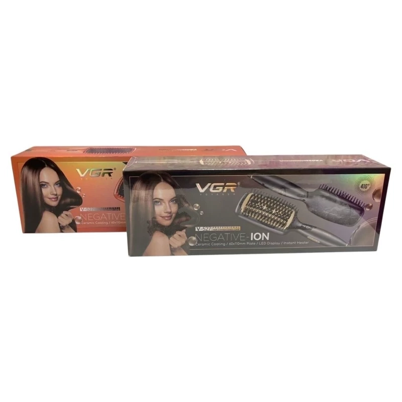 Расческа Щетка Фен VGR V-527 Оранжевая