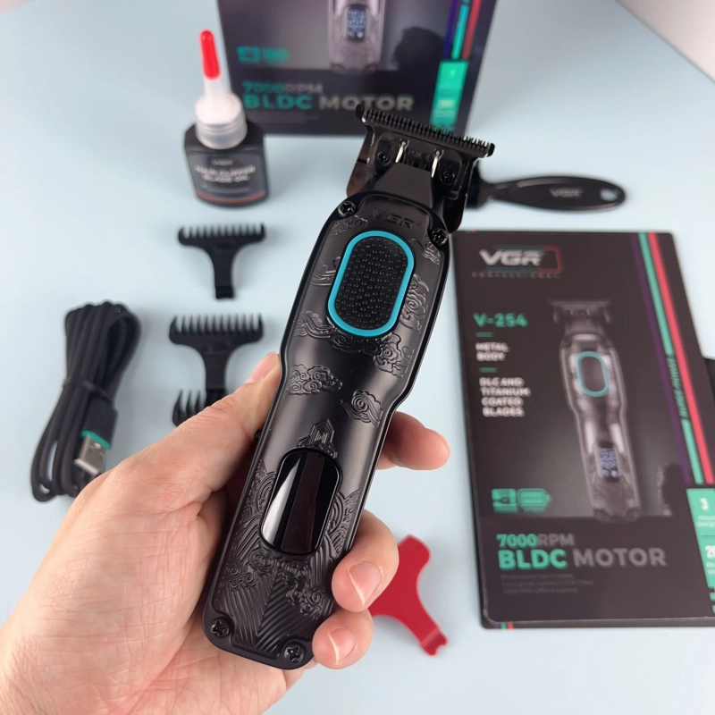 Триммер для стрижки волос VGR V-254 Синий