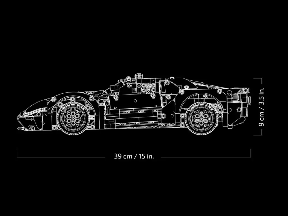 Ford GT 2022 Конструктор 1466д