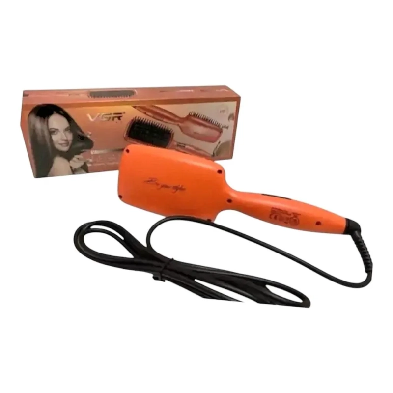 Расческа Щетка Фен VGR V-527 Черная