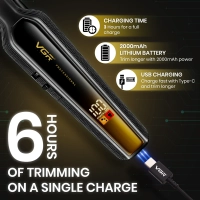 Триммер для стрижки волос VGR V-930 Синий