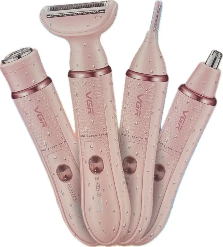 Эпилятор Набор 4в1 VGR V-761 Розовый