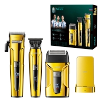 Набор для стрижки волос 3в1 VGR V-694 Желтый Набор для стрижки волос 3в1 VGR V-694 Желтый