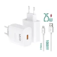 Сетевое зарядное устройство MIVO MP-250Q 25w