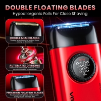 Электрическая бритва Шейвер VGR V-377 Красный