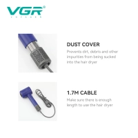 Фен VGR V-445 Синий