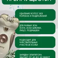 Эпилятор 2в1 Geemy GM-3080