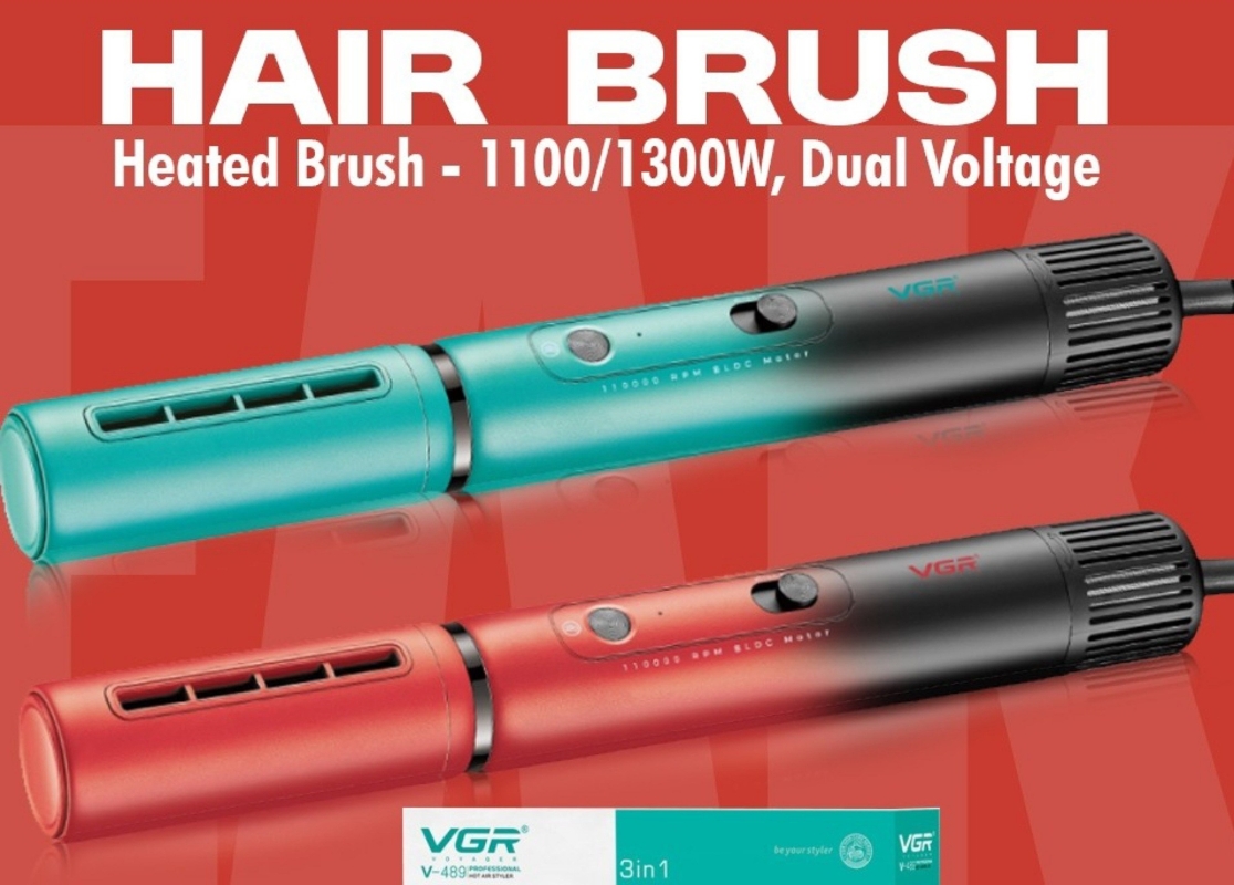 Стайлер для волос 3в1 VGR V-489 Зеленый