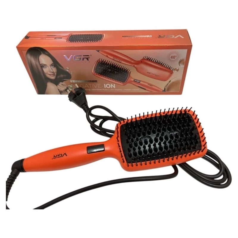 Расческа Щетка Фен VGR V-527 Черная