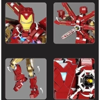 Iron Man Железный Человек Конструктор 1385д