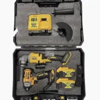 Набор инструментов Гайковерт + Болгарка (2 АКБ)