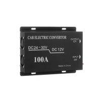 Преобразователь напряжения Инвертор 100A 24V-12V