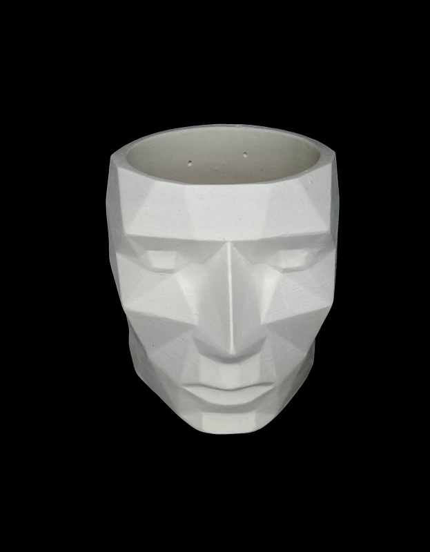 Кашпо Органайзер Геометрическая голова Кашпо Органайзер Геометрическая голова