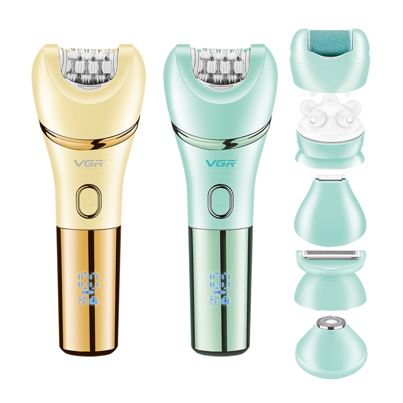 Эпилятор Набор 7в1 VGR V-756 Зеленый Эпилятор Набор 7в1 VGR V-756 Зеленый