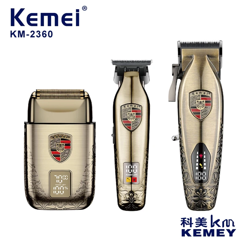 Набор для стрижки волос 3в1 Kemei KM-2360