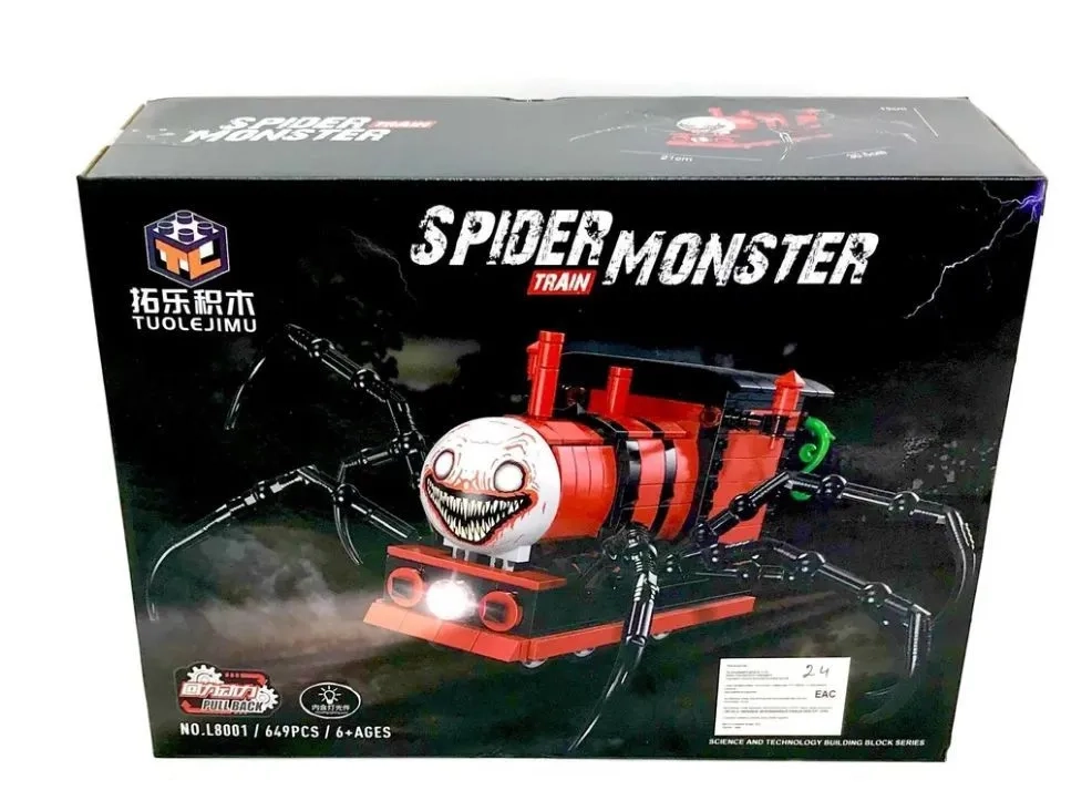 Паровоз Монстр-Паук Конструктор 649д