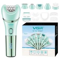 Эпилятор Набор 7в1 VGR V-756 Зеленый Эпилятор Набор 7в1 VGR V-756 Зеленый