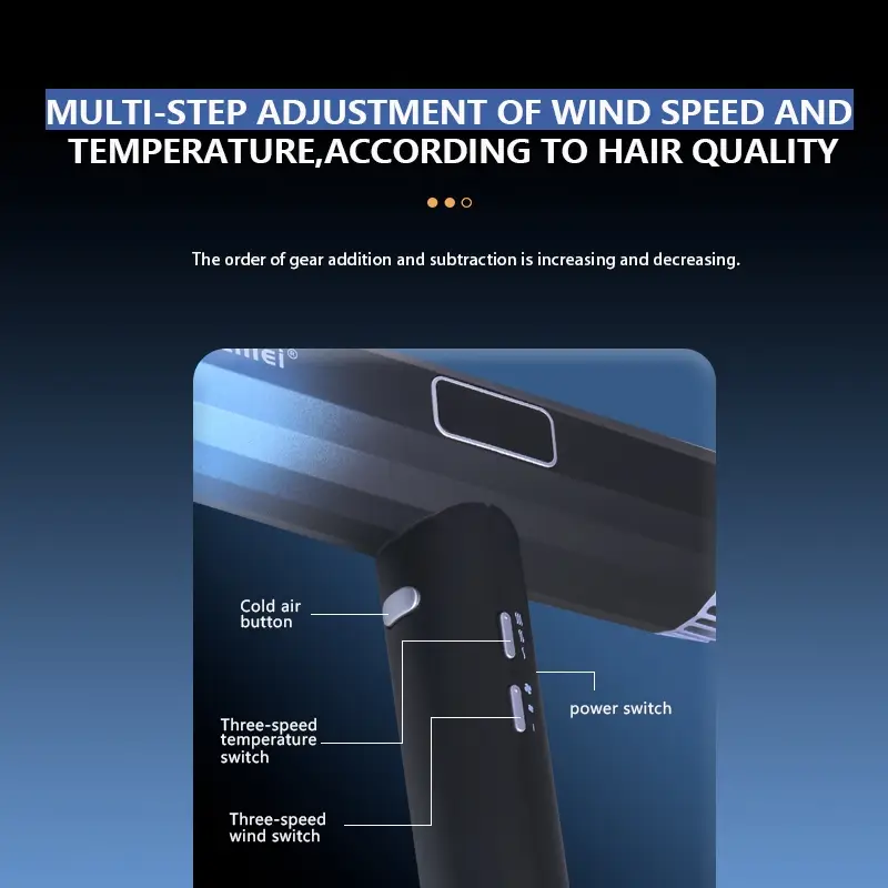 Фен для волос KEMEY KM-6906