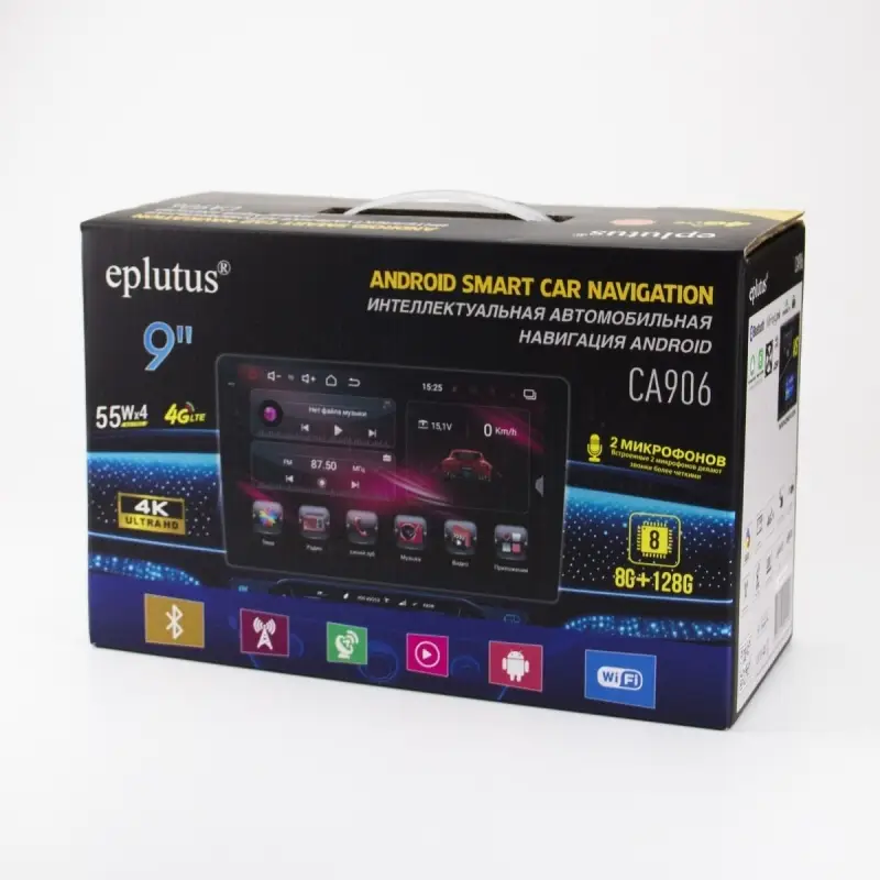 Автомагнитола с сенсорным экраном Eplutus CA906