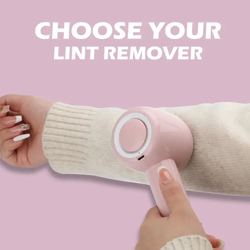 Машинка для удаления катышков VGR V-813 Розовая