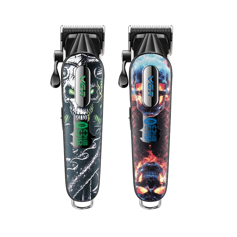 Машинка для стрижки волос VGR V-279 Зеленая