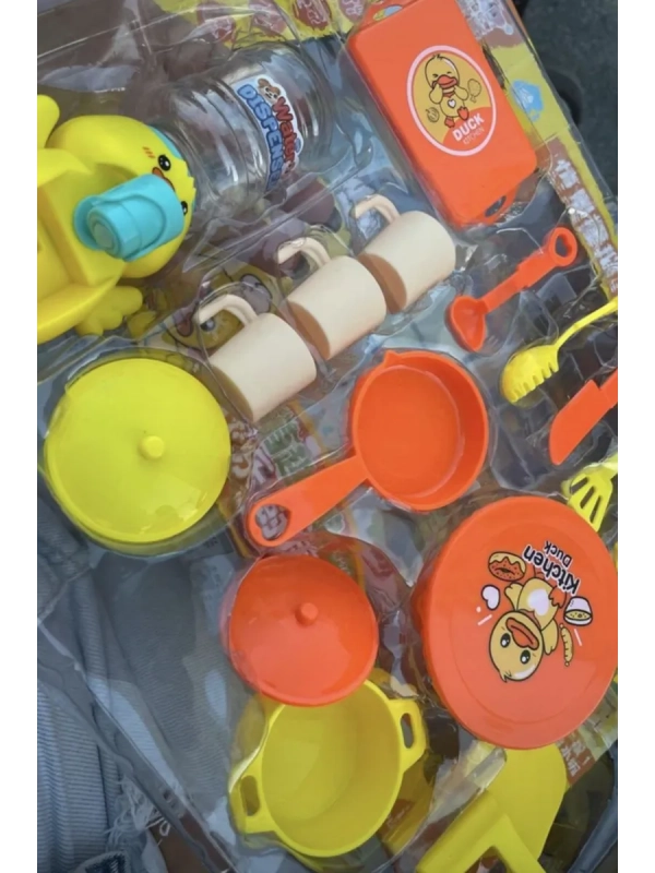 Детская посуда игрушечная набор с кулером Детская посуда игрушечная набор с кулером