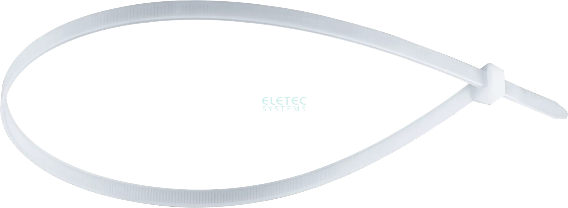 Хомут нейлоновый 140х2,5 бесцветный (100 шт)