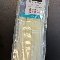 Хомут нейлоновый 370х3,6 бесцветный (100 шт)