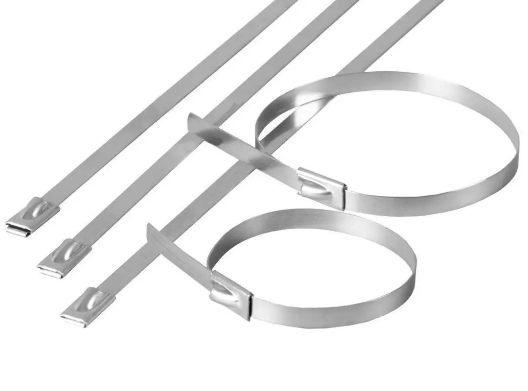 Хомут стальной 350х4,6 (10 шт)