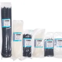 Хомут нейлоновый 140х2,5 черный (100 шт)