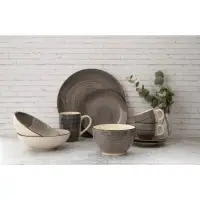 Тарелка керамическая глубокая Доляна &laquo;Морской мир&raquo;, 540 мл, d=18 см, цвет коричневый