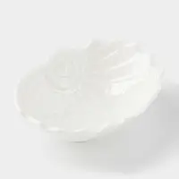 Блюдо керамическое &laquo;Ракушка&raquo;, 9&times;7&times;3 см, цвет белый